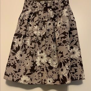 Liz Claiborne Lined Pleated Skirt-Sz 2